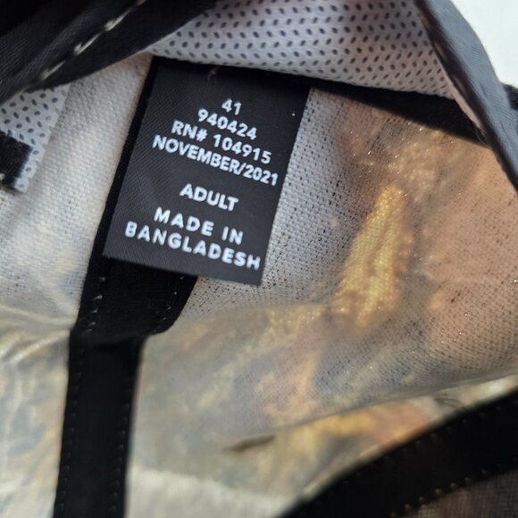 Realtree Edge Camo Hat Mens Adjustable Snapback Green Brown Team RWB Veterans - Picture 8 of 8